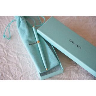 ティファニー(Tiffany & Co.)のTIFFANY ティファニー ボールペン ブルー ラッカー パース ペン (ペン/マーカー)