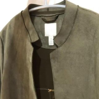 エイチアンドエム(H&M)の【美品】H&M ロングスエードコート(ロングコート)