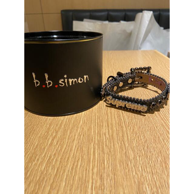 supreme B.B. Simon® Studded Dog Collar 1