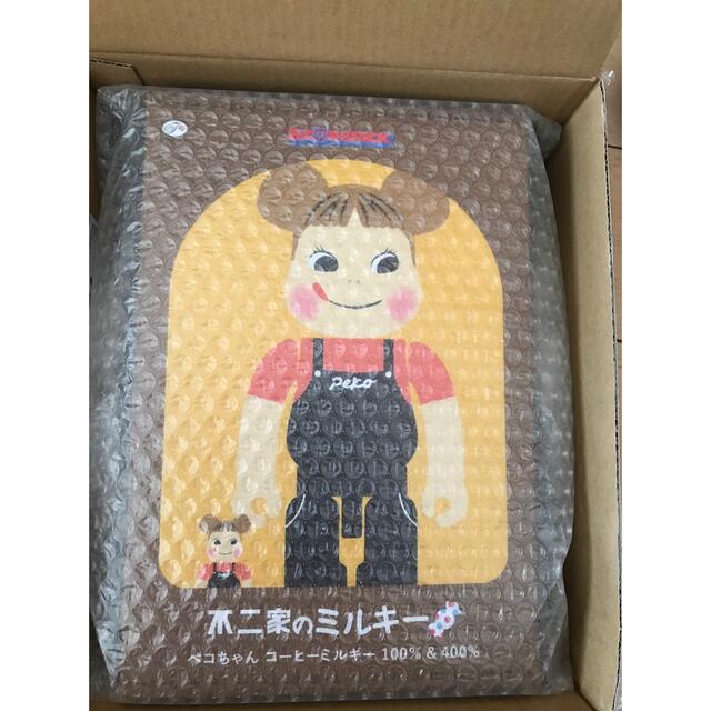 BE@RBRICK ペコちゃん 100% & 400% コーヒーミルキー BE@RBRICK ペコちゃん 100% & 400% コーヒーミルキー