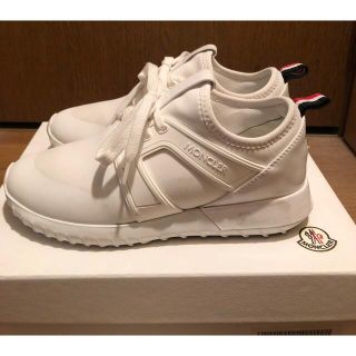 モンクレール(MONCLER)のモンクレール　スニーカー　ホワイト　白　アディダス　ナイキ(スニーカー)