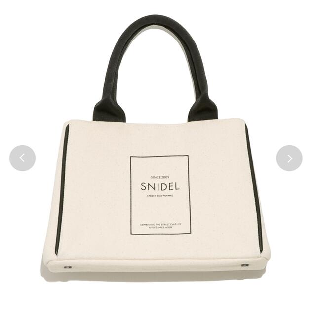 SNIDEL(スナイデル)のスナイデル　キャンパス　エコバッグ レディースのバッグ(トートバッグ)の商品写真