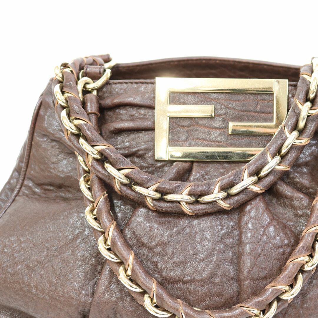 フェンディ FENDI ショルダーバッグ ブラウン レディース 6