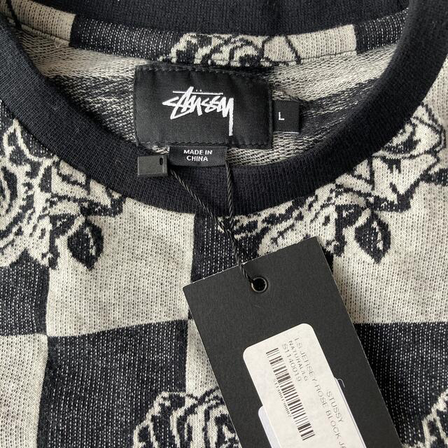 STUSSY(ステューシー)のstussy roseニットセーター　L メンズのトップス(ニット/セーター)の商品写真