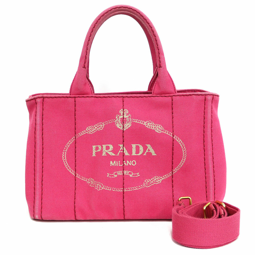 プラダ PRADA カナパトートGM ハンドバッグ トートバッグ キャンバス