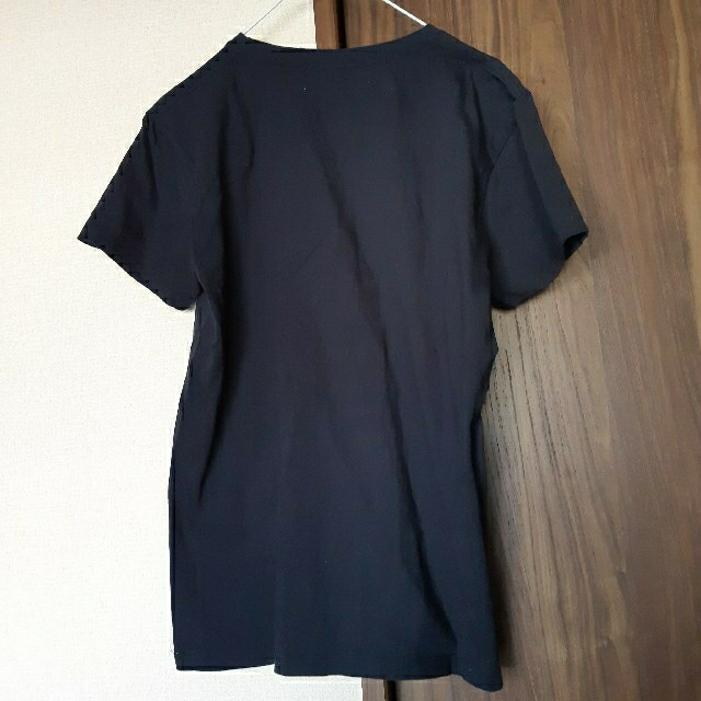 HALEIWA(ハレイワ)のHALEIWA HAPPY MARKET　ハレイワ　Tシャツ　カットソー　紺 レディースのトップス(Tシャツ(半袖/袖なし))の商品写真