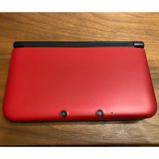 ニンテンドー3DS(ニンテンドー3DS)の【中古美品】ニンテンドー3DS LL レッドXブラック(携帯用ゲーム機本体)