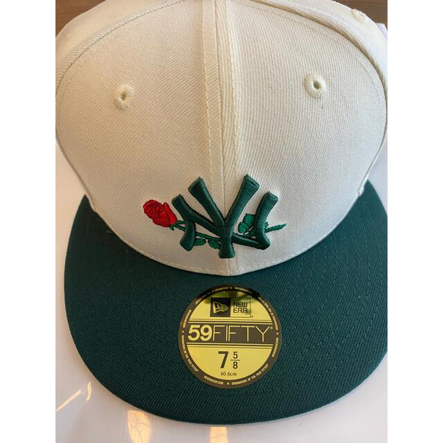 7-5/8 Newera 59Fifty Lafayette 朝岡周 ヤンキース - キャップ