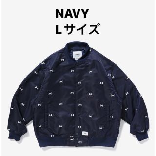 ダブルタップス(W)taps)のWTAPS 22SS TEAM JACKET NAVY Lサイズ(ブルゾン)