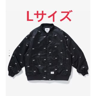 ダブルタップス(W)taps)のwtaps 22ss team jacket チームジャケット 黒 l ブラック(ナイロンジャケット)