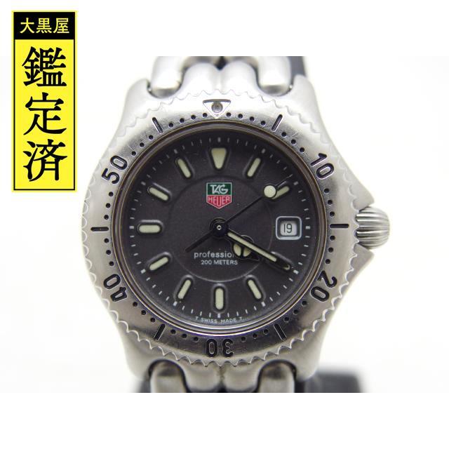 タグホイヤー WG1313-2 グレー文字盤 女性用【435】 腕時計