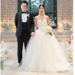 ヴェラウォン(Vera Wang)の【mikako様専用】verawang ケイトハドソン12709 US0(ウェディングドレス)