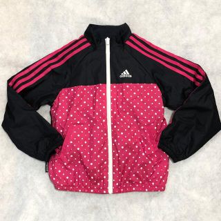 アディダス(adidas)のアディダス　女の子　ウインドブレーカー　120(ジャケット/上着)