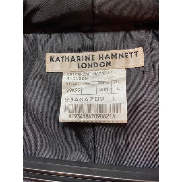 KATHARINE HAMNETT LONDON フーデッドライダースジャケット