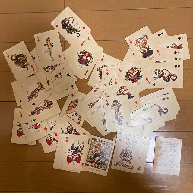 SAILOR JERRY トランプ プレイングカード セーラージェリー エンタメ/ホビーのエンタメ その他(その他)の商品写真