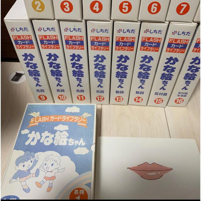 かな絵ちゃんフラッシュカード 七田式 値下げ