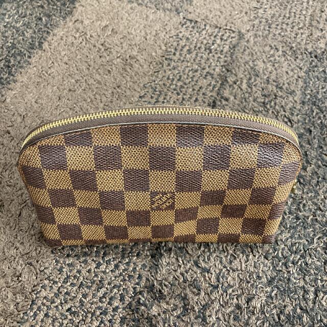 LOUIS VUITTON(ルイヴィトン)のルイヴィトン ポーチ　化粧ポーチ　ダミエ柄 レディースのファッション小物(ポーチ)の商品写真