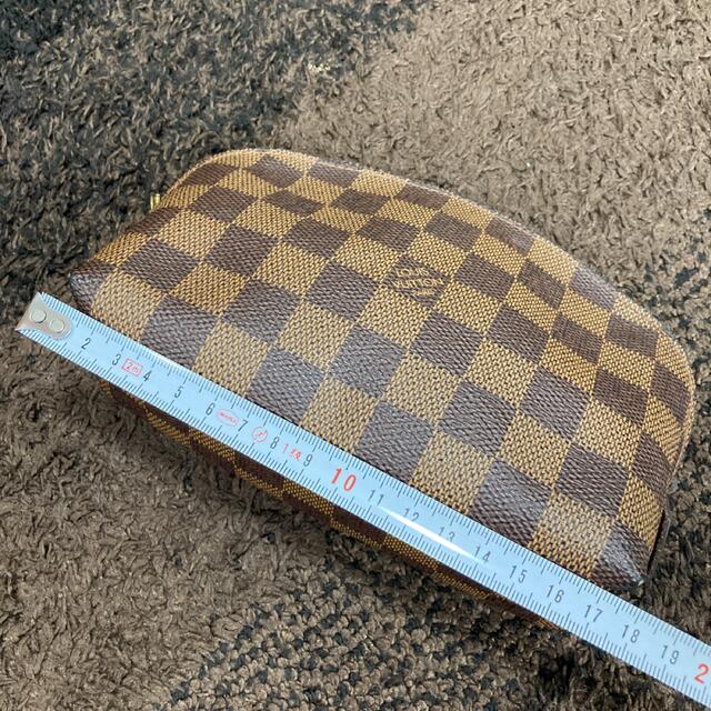 LOUIS VUITTON(ルイヴィトン)のルイヴィトン ポーチ　化粧ポーチ　ダミエ柄 レディースのファッション小物(ポーチ)の商品写真