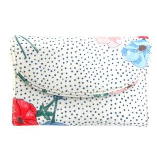 キャスキッドソン(Cath Kidston)のCath Kidston 三つ折り 財布 花柄 ドット ウォレット(財布)