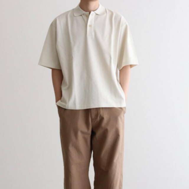 AURALEE - Auralee FINE COTTON BIG POLO(ビッグポロ)の通販 by saku's ...