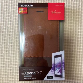 エレコム(ELECOM)の未使用　Xperia XZ ケース　手帳タイプ　SOV34 SO-01J(Androidケース)