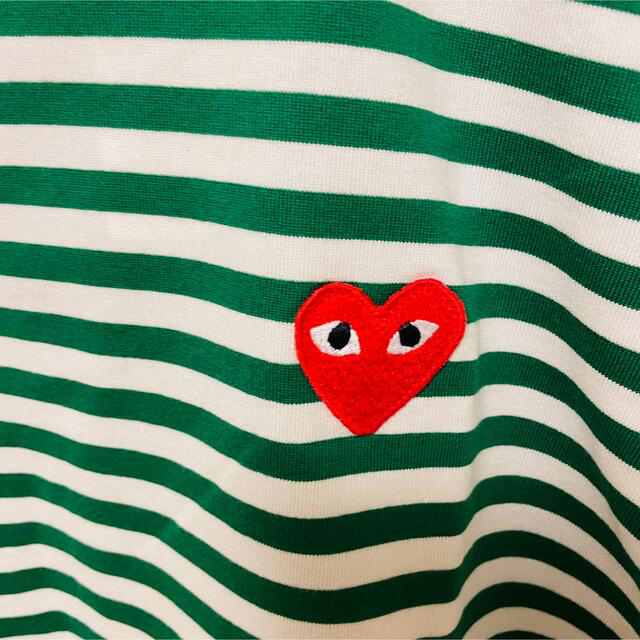 COMME des GARCONS(コムデギャルソン)の【再入荷】COMME des GARCONS レディース ボーダーロングＴシャツ レディースのトップス(Tシャツ(長袖/七分))の商品写真