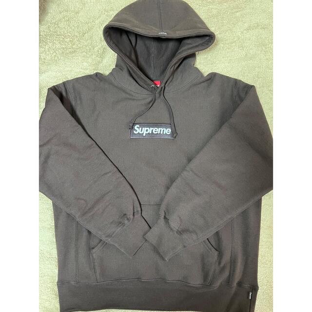 Supreme(シュプリーム)のSupreme Box Logo Hooded Sweatshirt ブラウンM メンズのトップス(パーカー)の商品写真