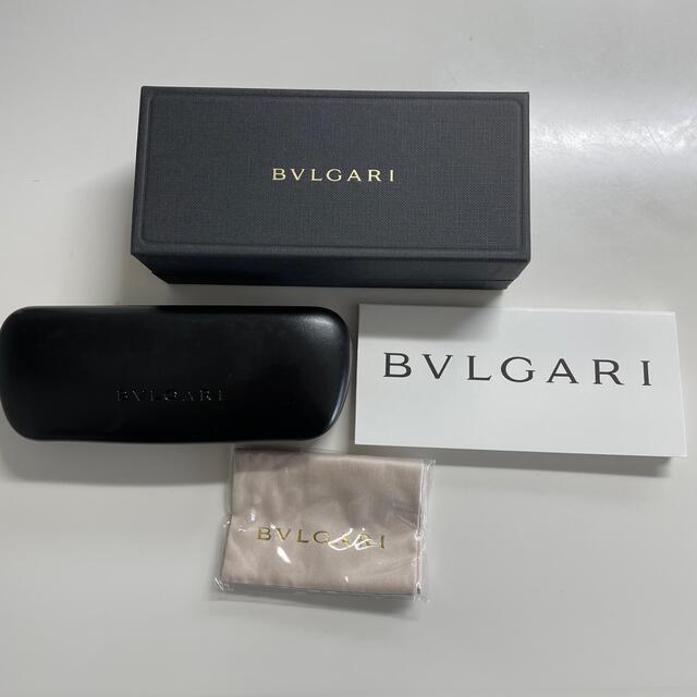 BVLGARI(ブルガリ)のBVLGARIメガネケース&メガネ拭き付き レディースのファッション小物(サングラス/メガネ)の商品写真