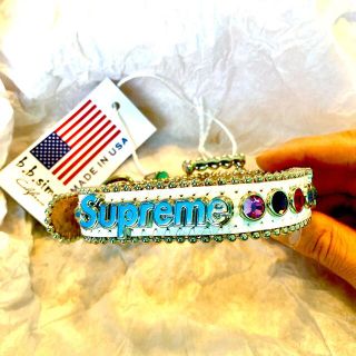 シュプリーム(Supreme)のSupreme B.B. Simon®︎ Studded Dog Collar(リード/首輪)