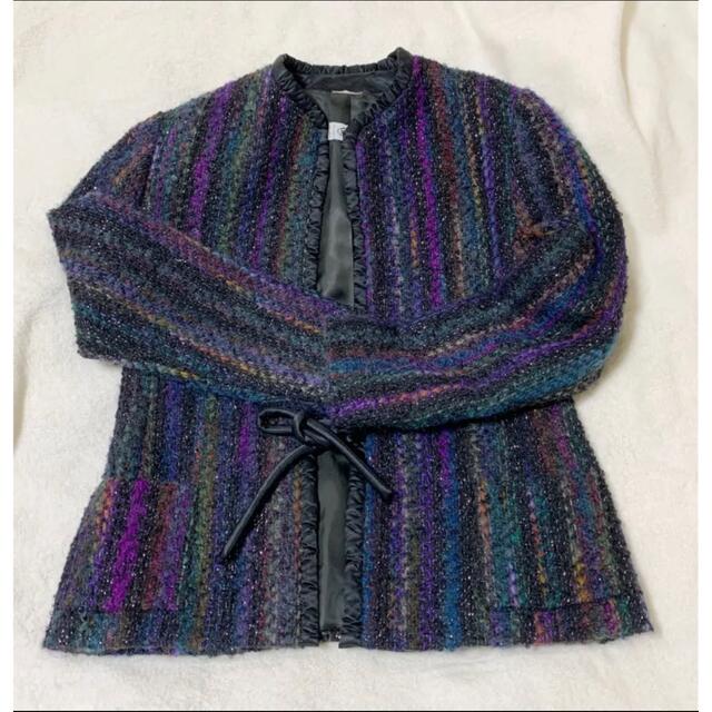 美品　MISSONI ミッソーニ　ツイード　カーディガン　サイズ38