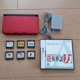 ニンテンドー3DS(ニンテンドー3DS)のNintendo 3DS LL レッド/ブラック(携帯用ゲーム機本体)