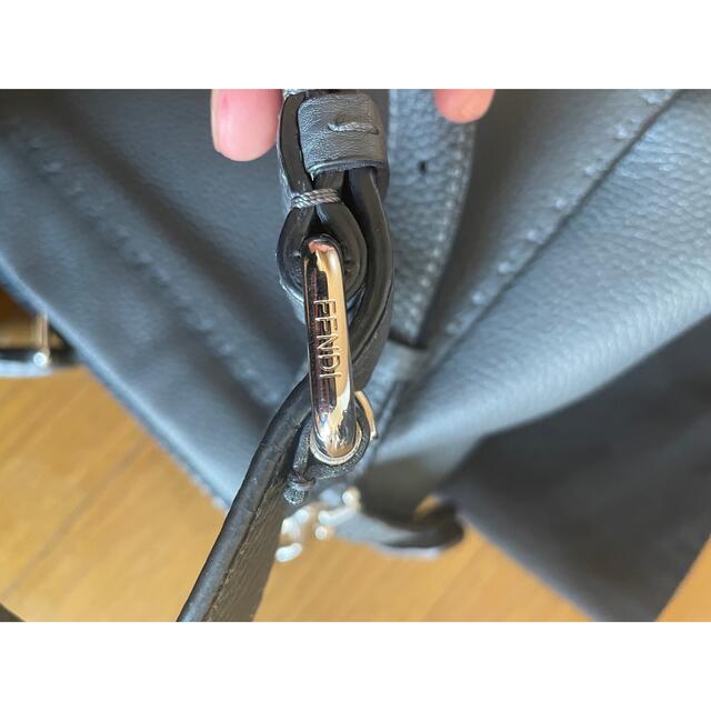 フェンディ FENDI ピーカブー peekaboo セレリア  グレー