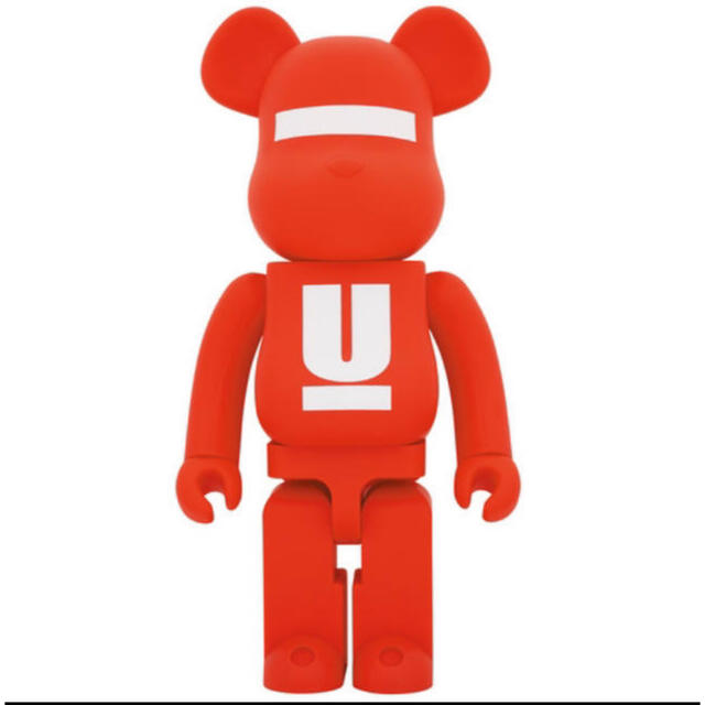 フィギュアBE@RBRICK UNDERCOVER LOGO RED 1000％