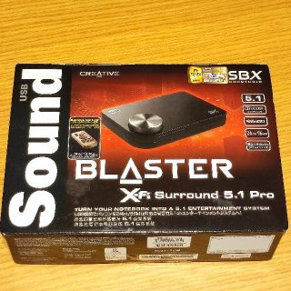 クリエイティブリクリエーション(CREATIVE RECREATION)のCreative Sound Blaster X-Fi Surround 5.1(PC周辺機器)