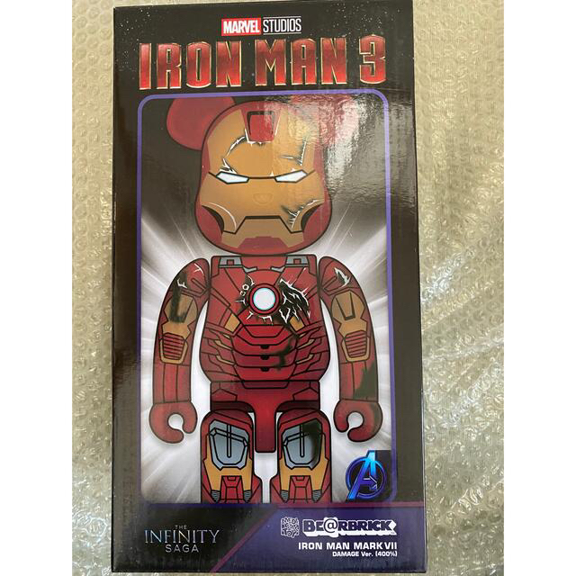 BE@RBRICK IRON MAN MARK VII DAMAGE400％