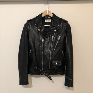 サンローラン(Saint Laurent)のSAINT LAURENT PARIS L17 カウ ダブルライダース(ライダースジャケット)