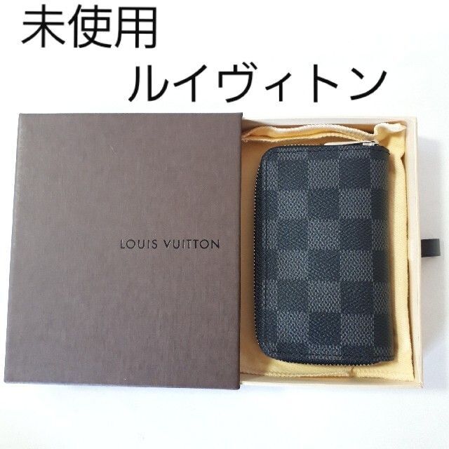 LOUIS VUITTON(ルイヴィトン)の【未使用保存品】ルイヴィトン ジッピー･コイン パース ダミエグラフィット メンズのファッション小物(コインケース/小銭入れ)の商品写真