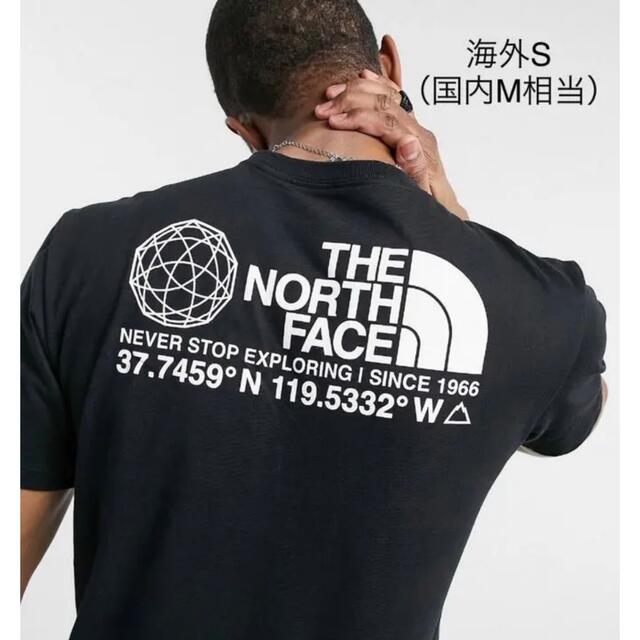 ノースフェイス メンズ 半袖Tシャツ 黒 海外S 日本M相当 新品 Apn