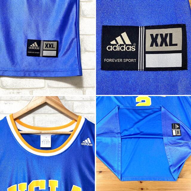 adidas(アディダス)のadidas アディダス UCLA ビッグシルエット ゲームシャツ タンクトップ メンズのトップス(タンクトップ)の商品写真