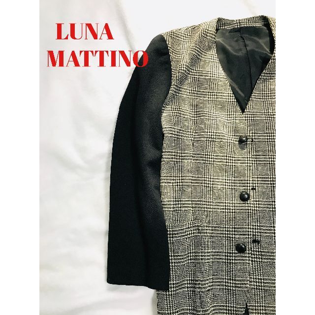 超ポイントバック祭】 LUNA MATTINO 燕尾 ノーカラー ジャケット