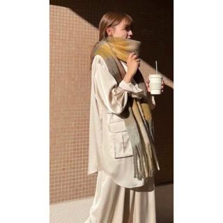 アメリヴィンテージ(Ameri VINTAGE)のFLUFFY SOFT STOLE アメリ　AMERI マフラー　ストール　人気(マフラー/ショール)