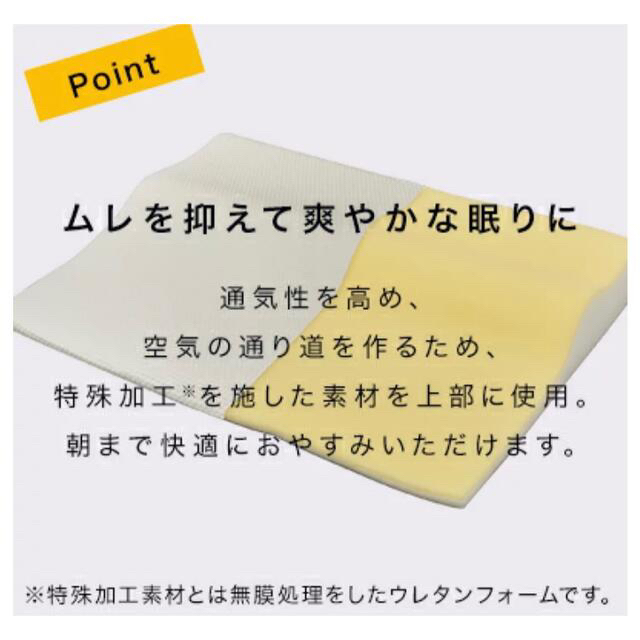 トゥルースリーパー　セブンスピロー　シングル　新品未使用品　 インテリア/住まい/日用品の寝具(枕)の商品写真