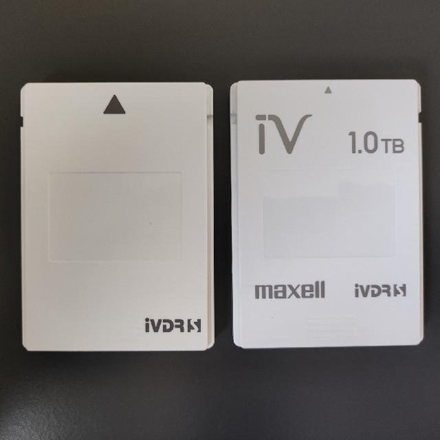 maxell iVDR-S 1TB & I-O DATA 500GB セット