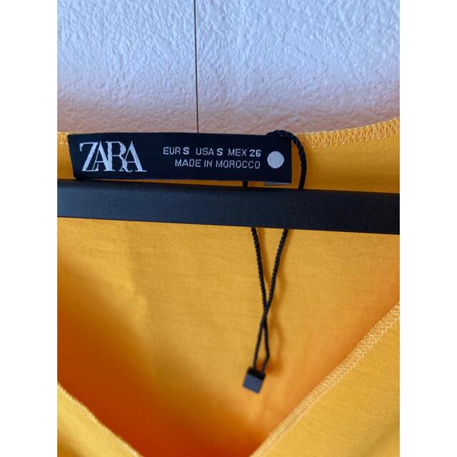 ZARA(ザラ)のZARA フロントノットカットソー レディースのトップス(シャツ/ブラウス(半袖/袖なし))の商品写真