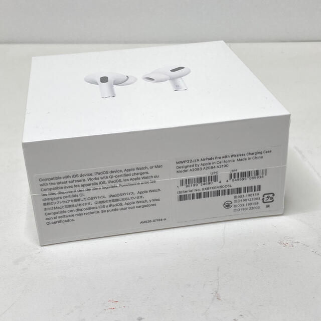 【新品未使用】Apple AirPods Pro MWP22J/A 国内正規品