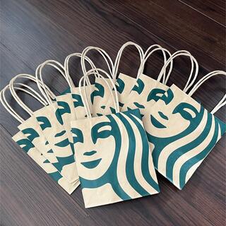 スターバックスコーヒー(Starbucks Coffee)のスターバックス　紙袋10セット(ショップ袋)