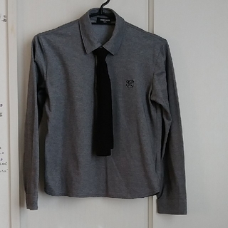 コムサデモード(COMME CA DU MODE)の男子　カッターシャツ　ポロシャツタイプ150(ドレス/フォーマル)