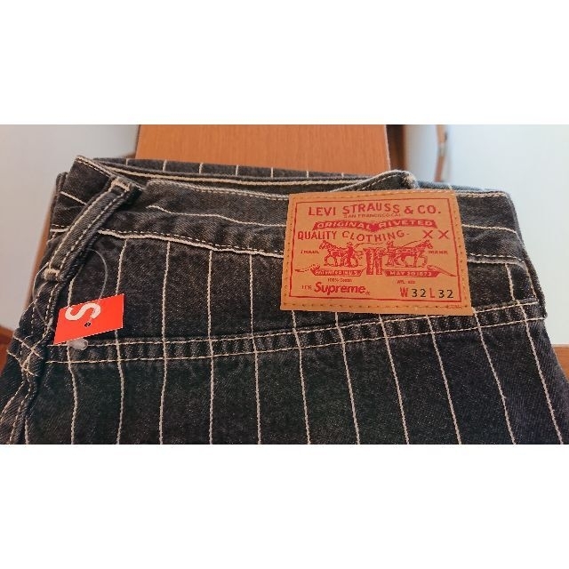 Supreme Levi's Pinstripe 550 Jeans 32インチ