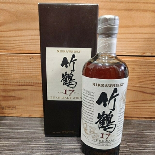 ニッカウイスキー(ニッカウヰスキー)の竹鶴１７年　旧ラベル(ウイスキー)