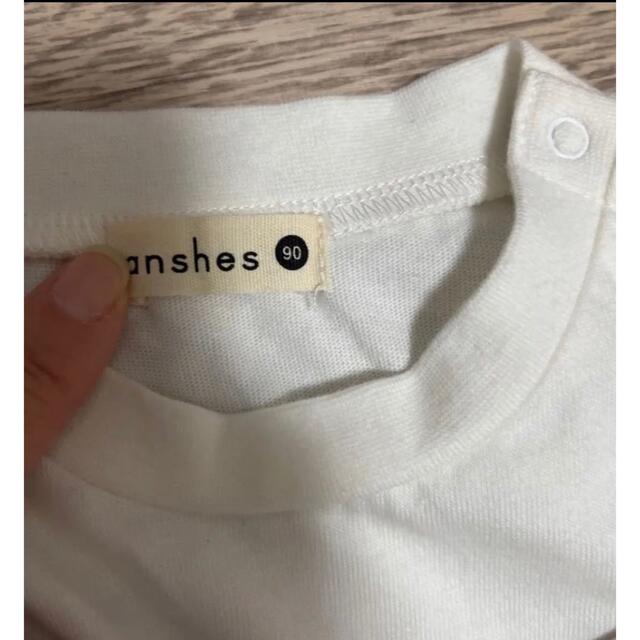 Branshes(ブランシェス)のブランシェスワンピース2枚セット キッズ/ベビー/マタニティのキッズ服女の子用(90cm~)(ワンピース)の商品写真